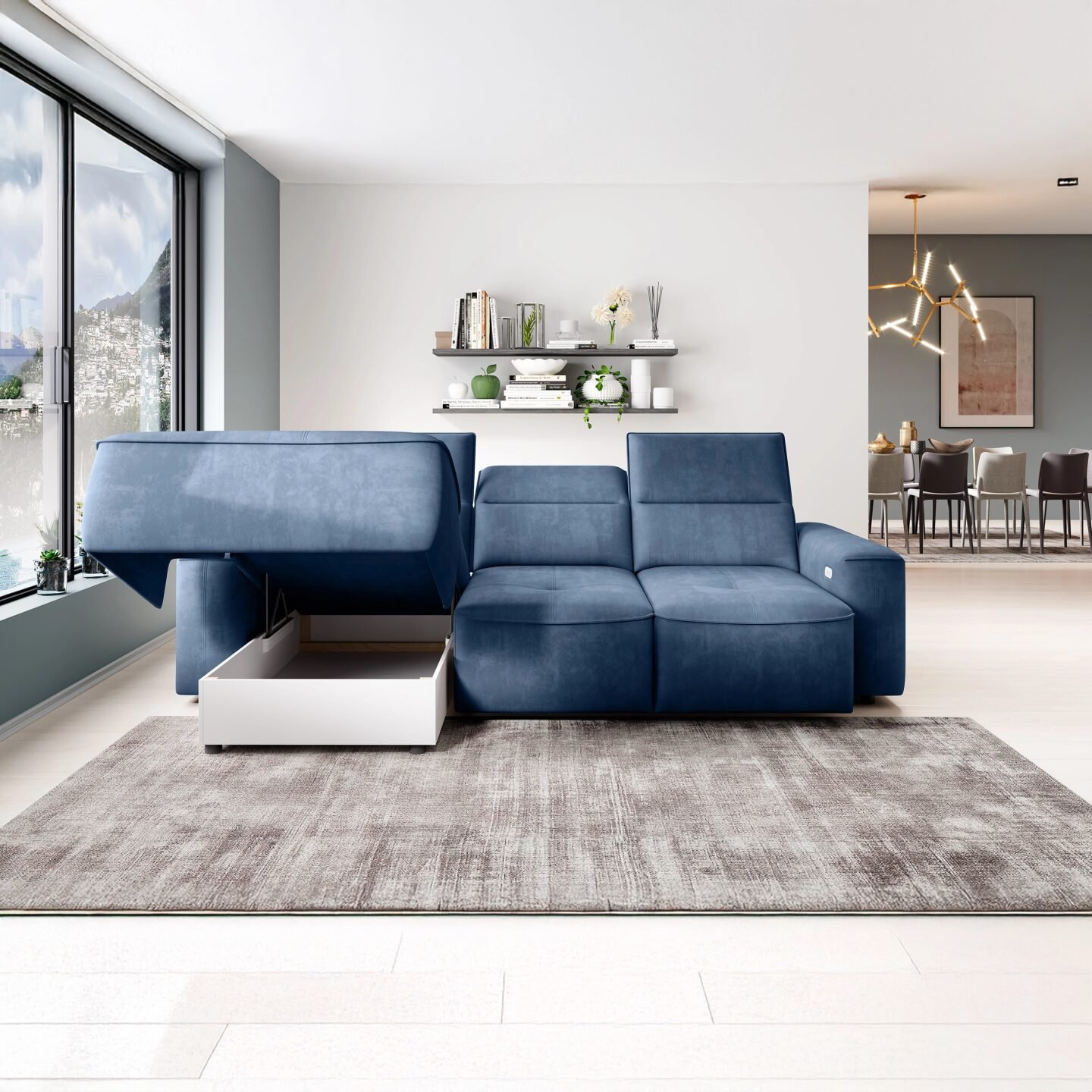 Colombo Mini Gr1 electric corner sofa - Image 4