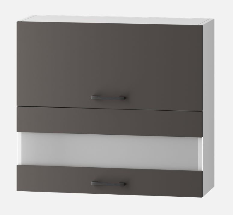 Wall cabinet with hinges 80 cm Clara WS80GRF/2SP