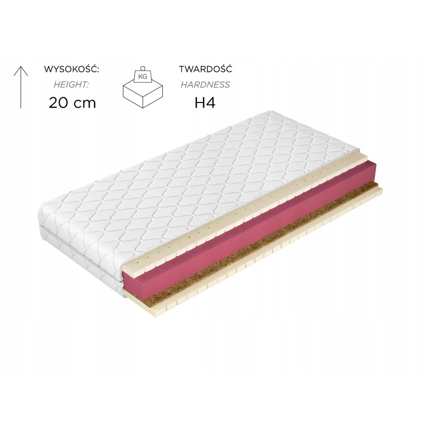 Mattress "Live Mix" 120x200 Gr1 - Image 2