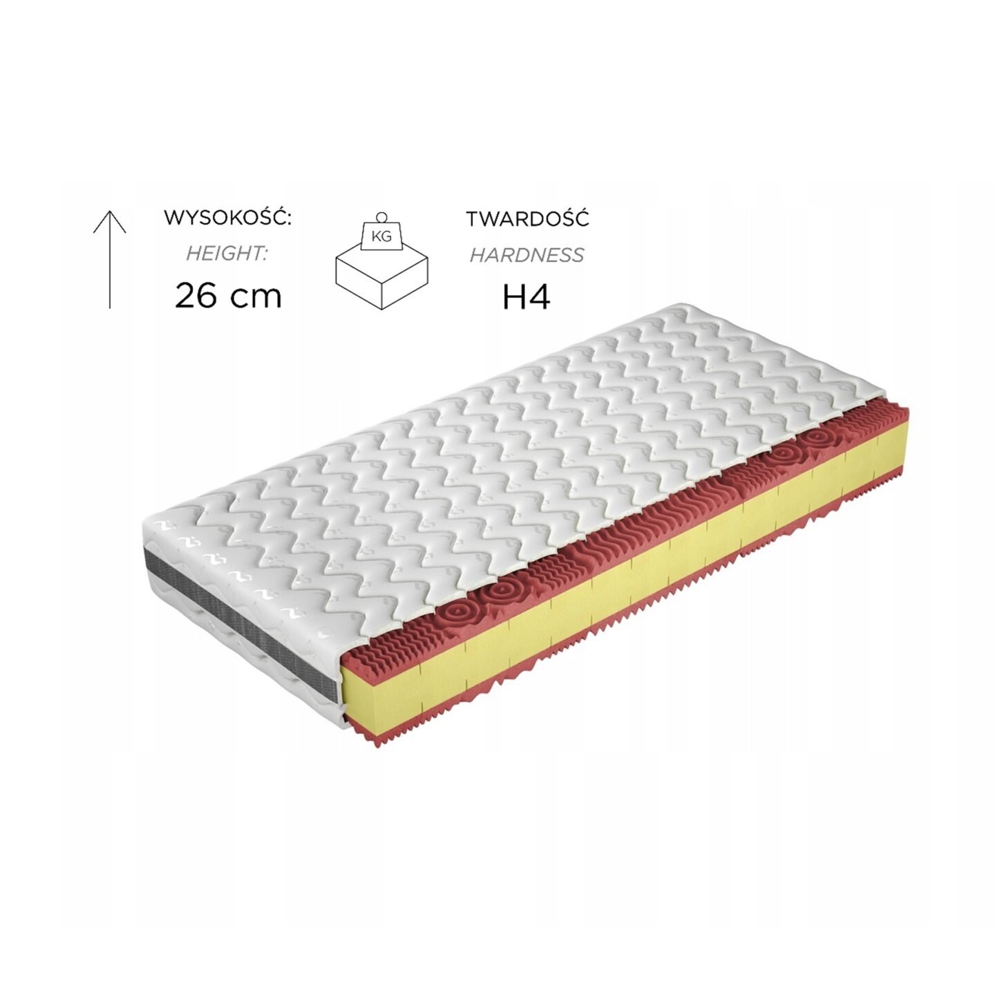 Mattress "Live Pro" 120x200 Gr1 - Image 3
