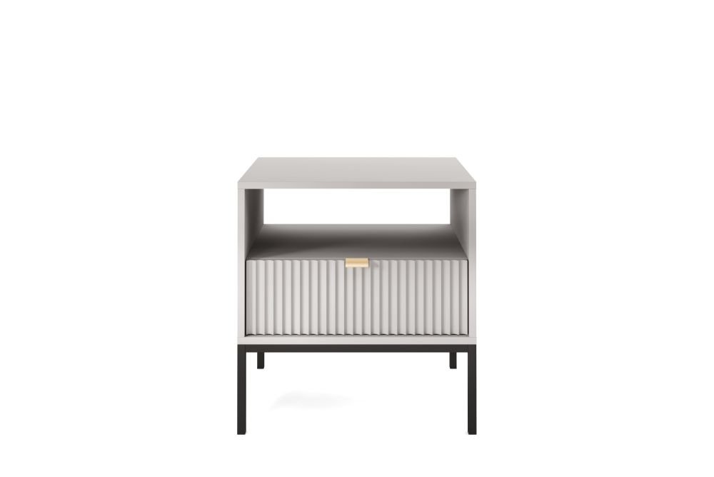 Nova S-54 bedside table, gray - Image 2