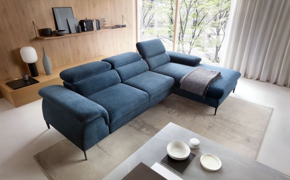 Blues M Gr2 fold-out corner sofa
