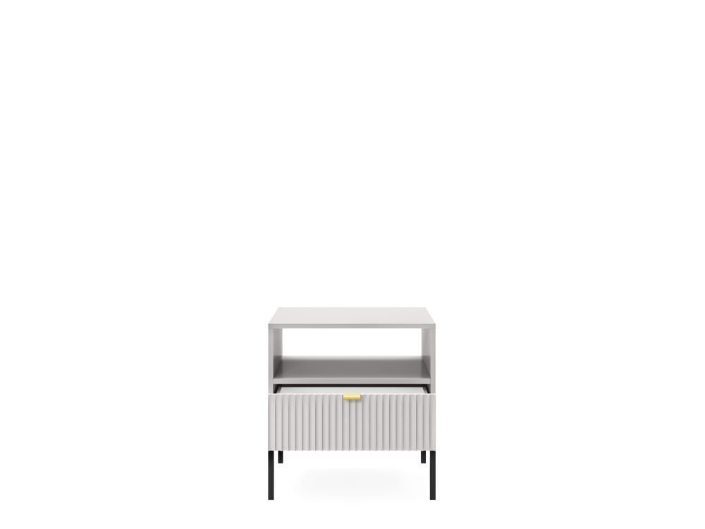 Nova S-54 bedside table, gray - Image 3
