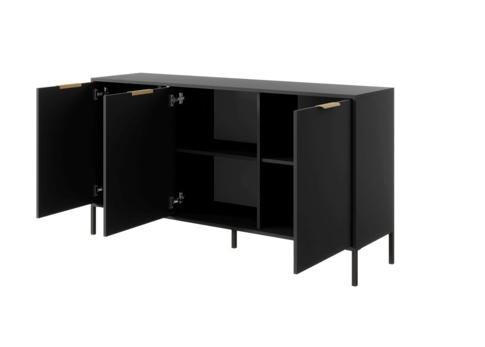 Chest of drawers with cabinets 153 3D Lars anthracite - Image 4