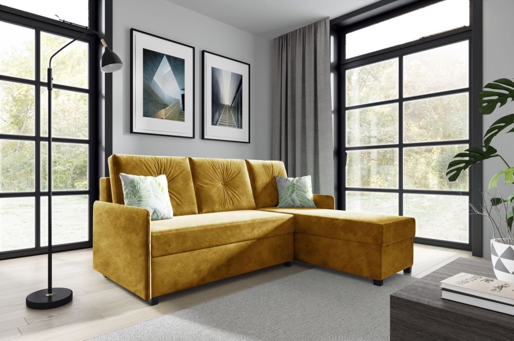 104 Single fold-out corner sofa - Image 2