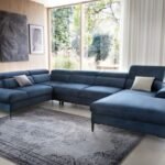 Blues U2 Gr2 fold-out corner sofa