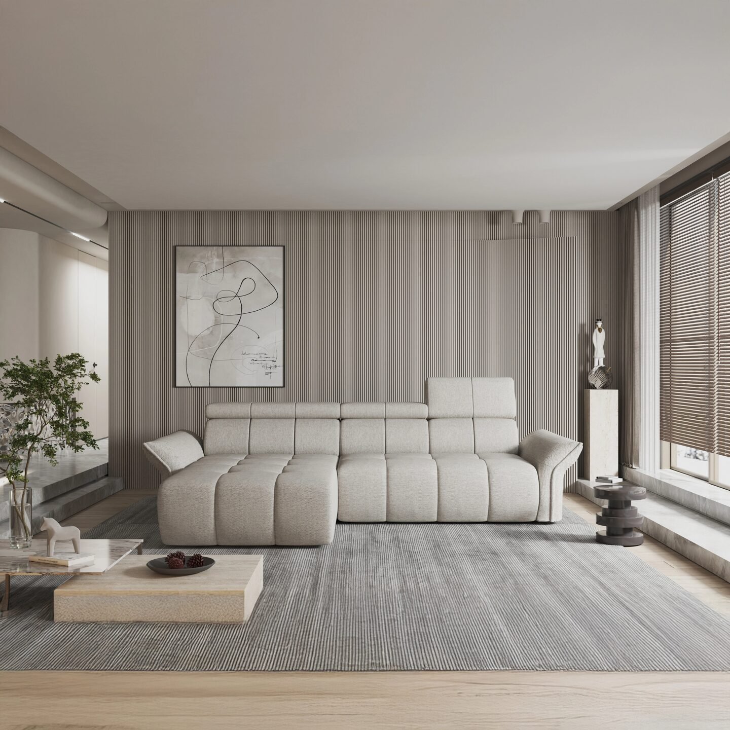 Enzo S Gr1 electric corner sofa - Image 4
