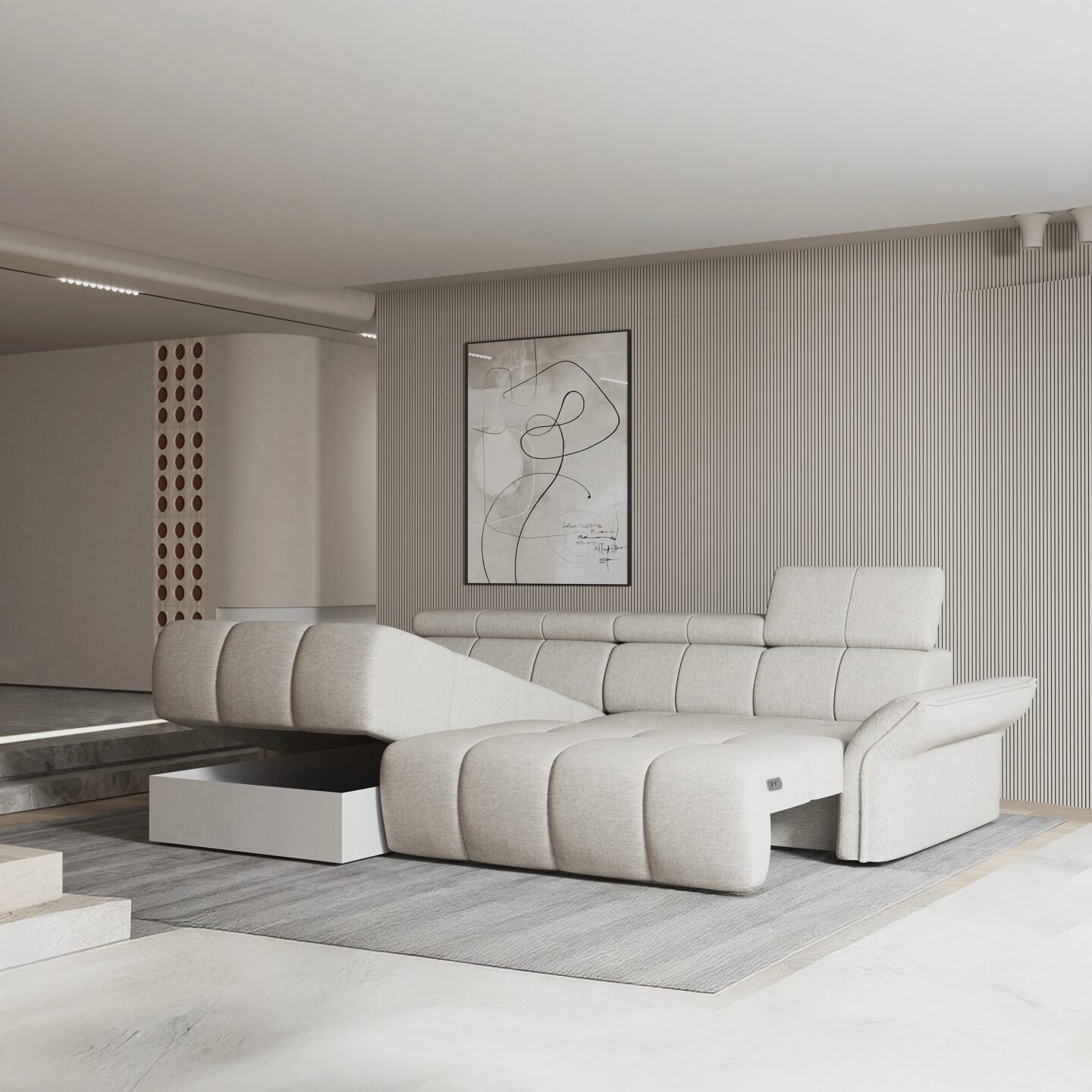 Enzo S Gr1 electric corner sofa - Image 6