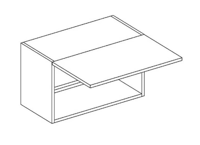 Wall cabinet 50 cm for Clara W50OKGR hood - Image 2