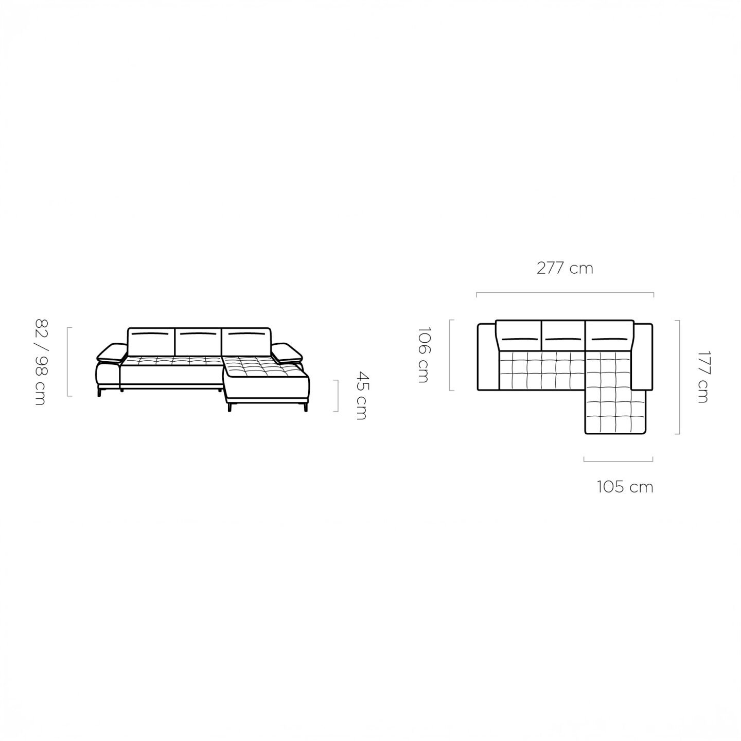 Electric corner sofa Focus mini Gr1 - Image 5