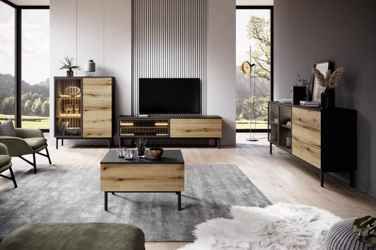 Lang loft coffee table with drawer - Image 6