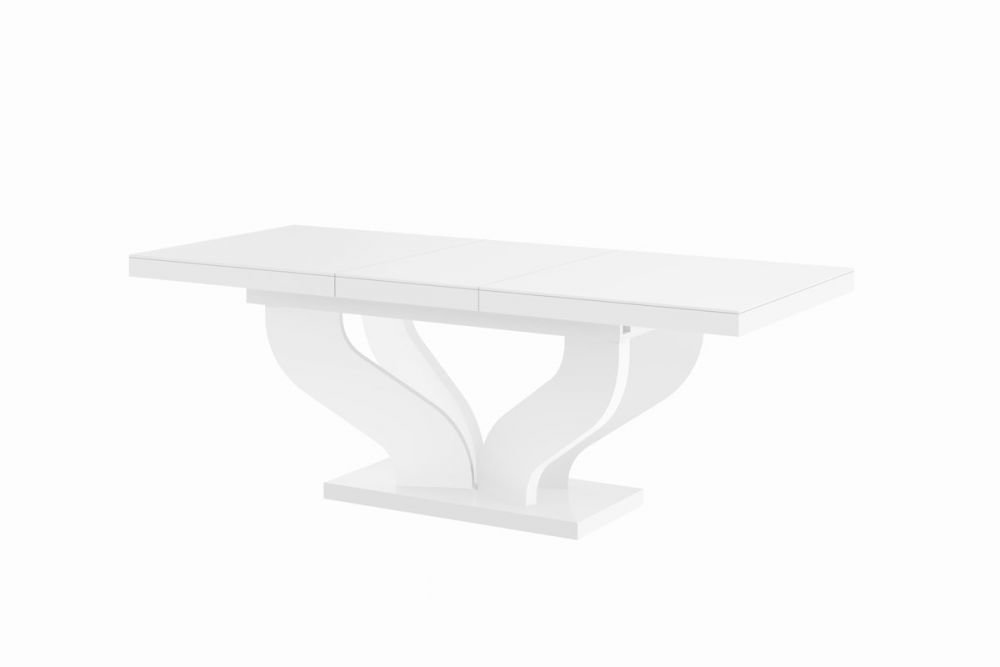 VIVA table 160(256)x89 white glossy extendable - Image 2