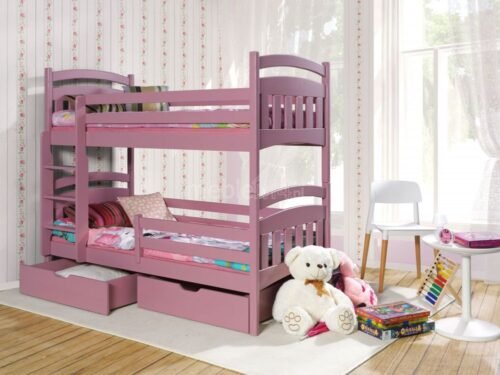 Bunk bed with drawers JAKUB II for 2 persons 80×181 cm