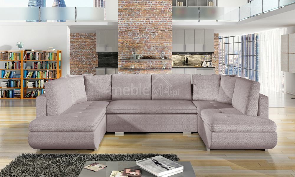 Folding corner sofa with cushions Argent U Gr0 - Image 5