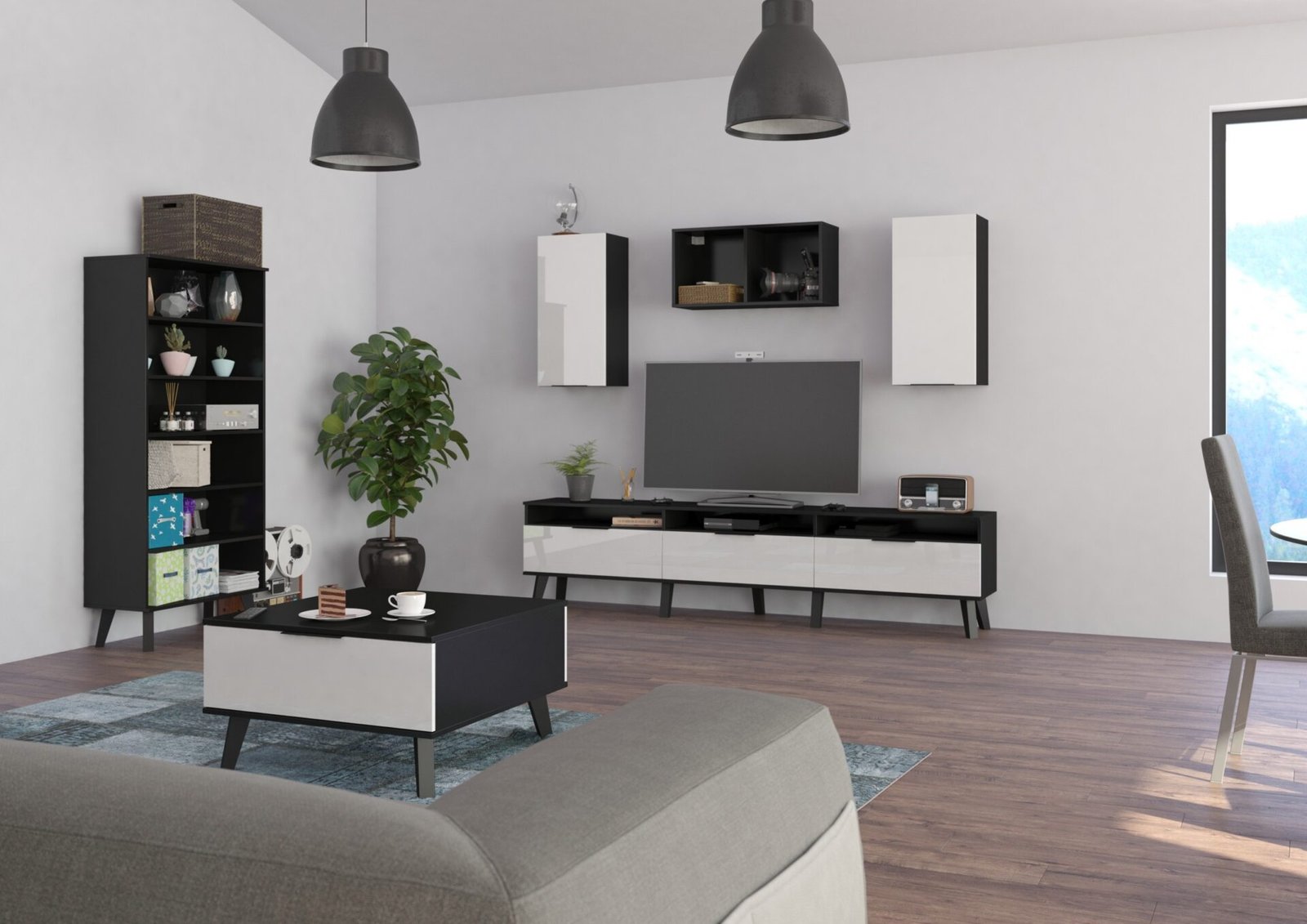 SVEN furniture #4 living room set with wall cabinet - Image 5