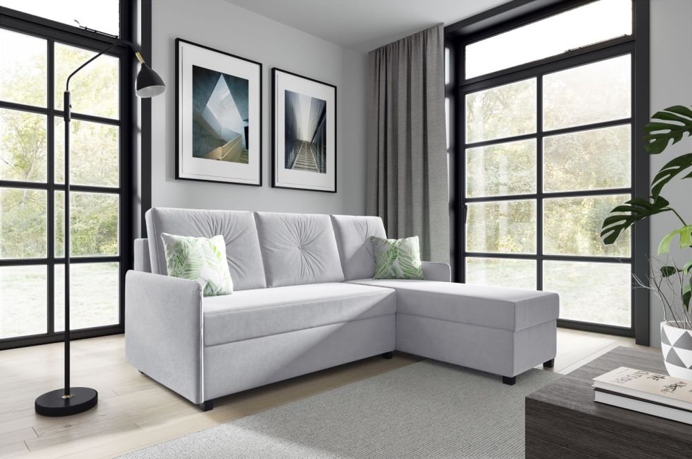 104 Single fold-out corner sofa