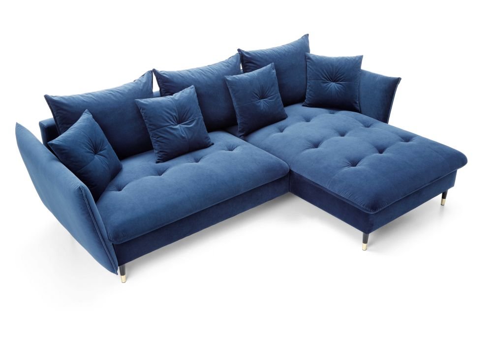 Folding corner sofa with cushions Glam Gr2 - Image 4