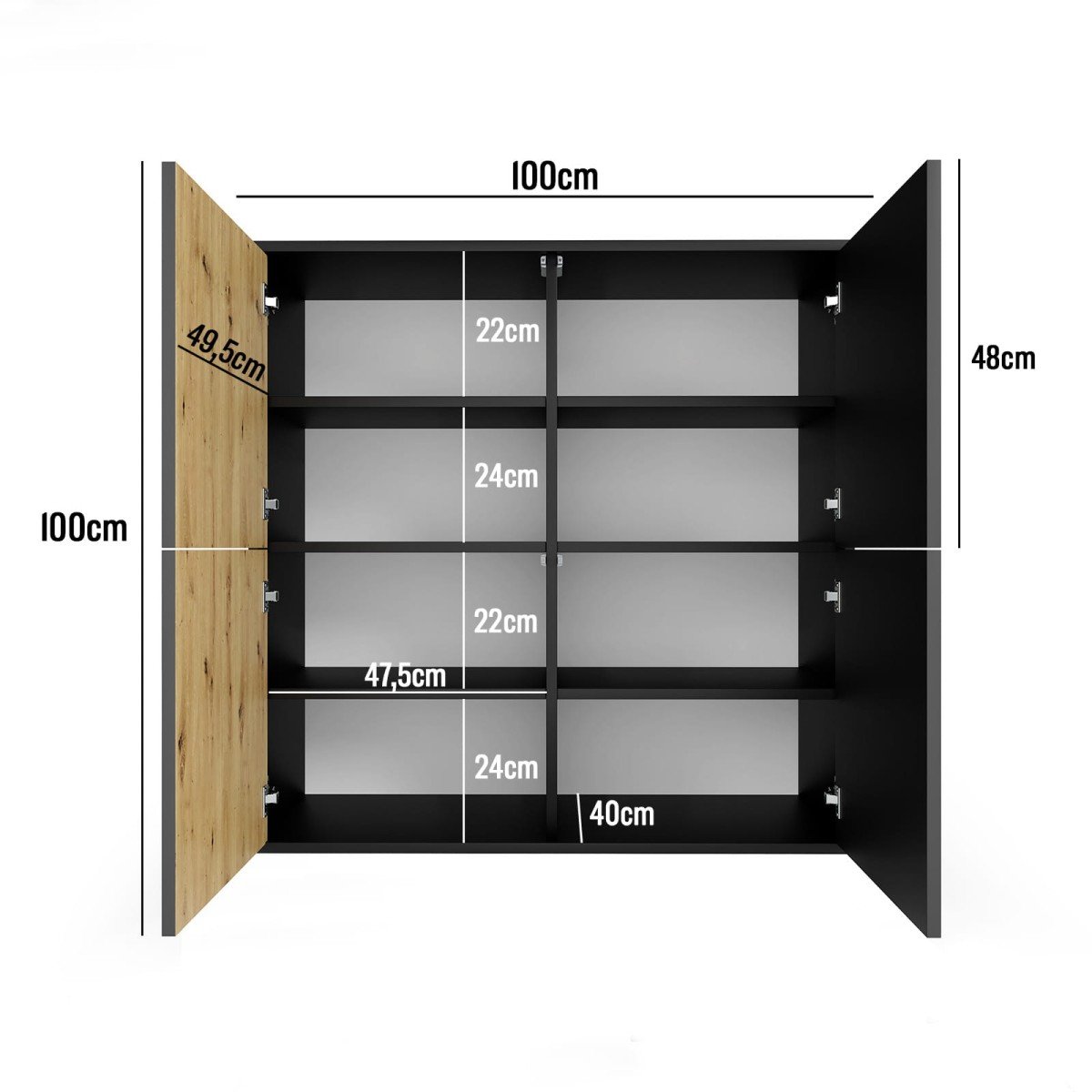 Loft chest of drawers with 4D Ross slats - Image 7