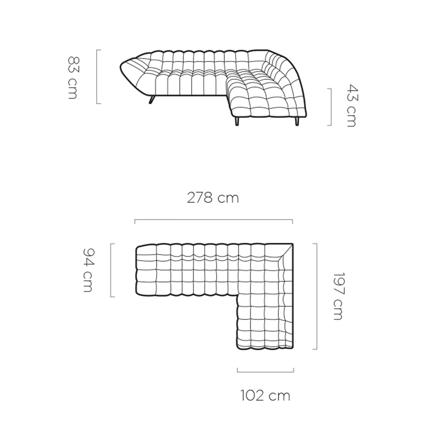 Gappa Gr1 corner sofa - Image 6