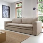 Three-seater sofa with double seat layer Tilia Gr2