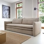Three-seater sofa with double seat layer Tilia Slim Gr2