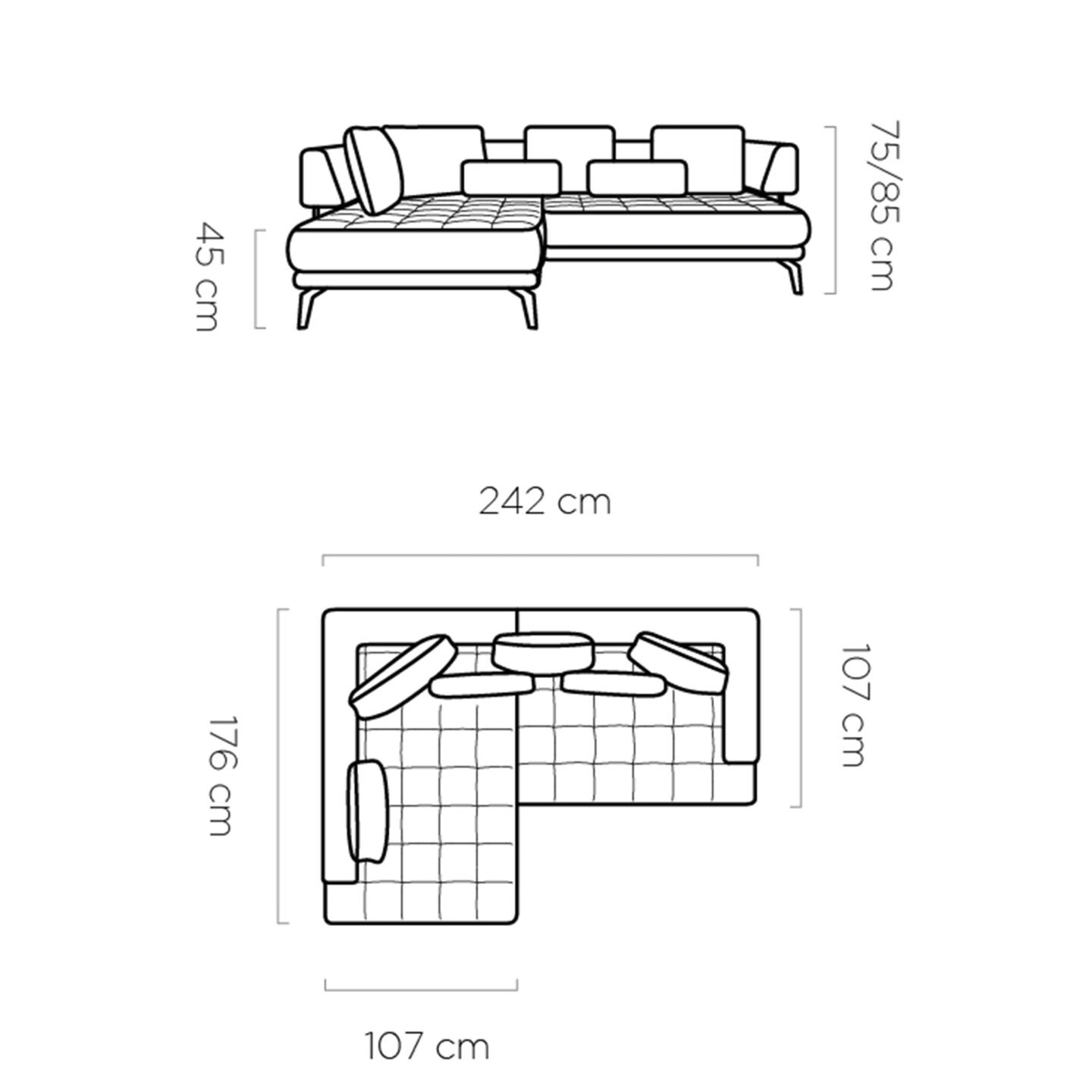 Giotto Gr1 corner sofa - Image 7