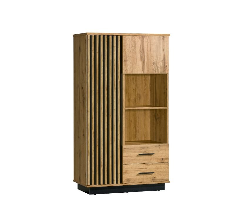 "LAMELO" LA4 system (2D2S shelf) - black