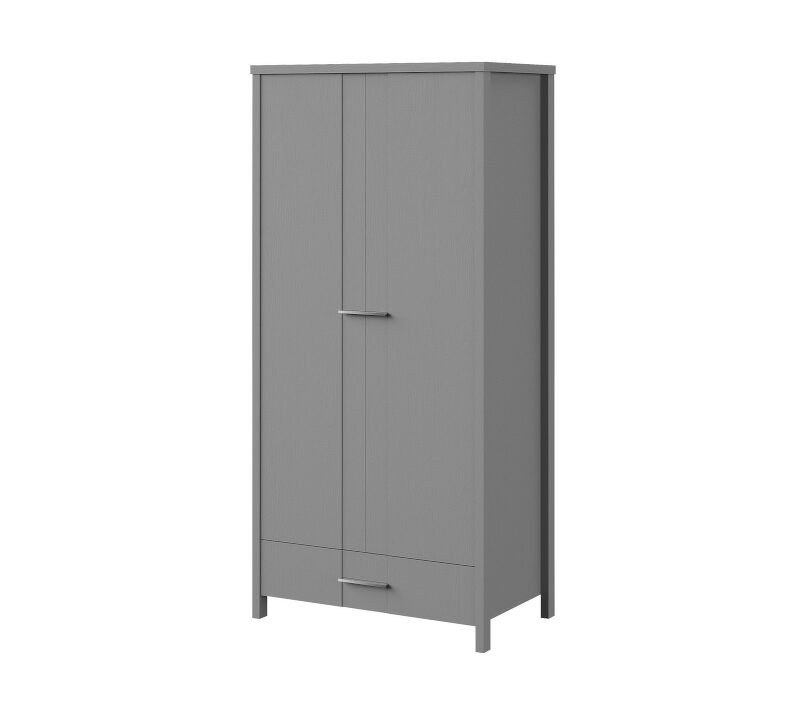 LAU1 "LAURA" wardrobe - pine on anthracite