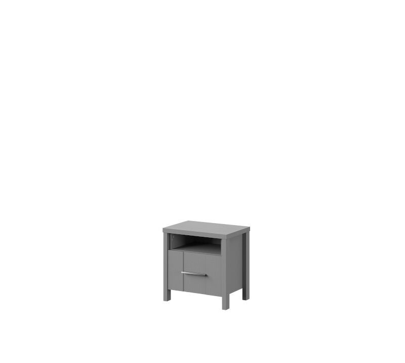 LAU3 "LAURA" bedside table - pine on anthracite