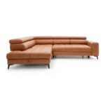 Baggio corner sofa, genuine leather, Gr1