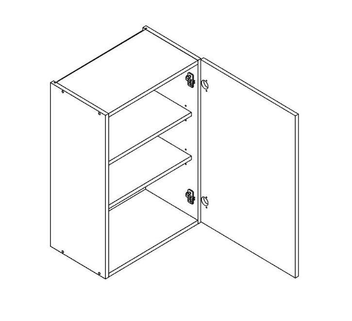Wall cabinet 60 cm Elena W 60 P/L - Image 2