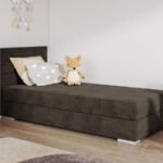 Bed with container and soft mattress FARO I 90x200 cm