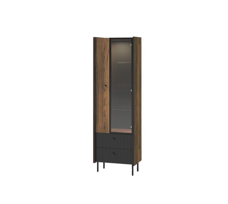"PRESTIGO" P3 system (Showcase 1D1W2S) - black