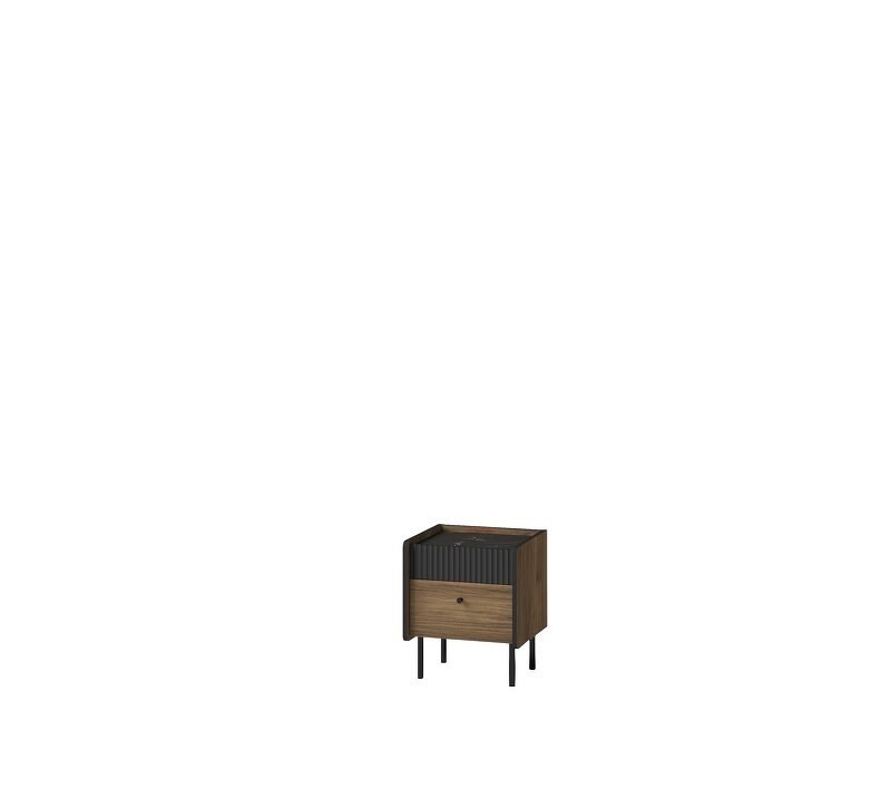 System "PRESTIGO" P12 (nightstands 2 pcs.) - black/San Sebastian