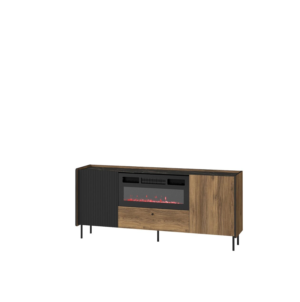 System "PRESTIGO" P16 (Comfortable mattress) - black/San Sebastian
