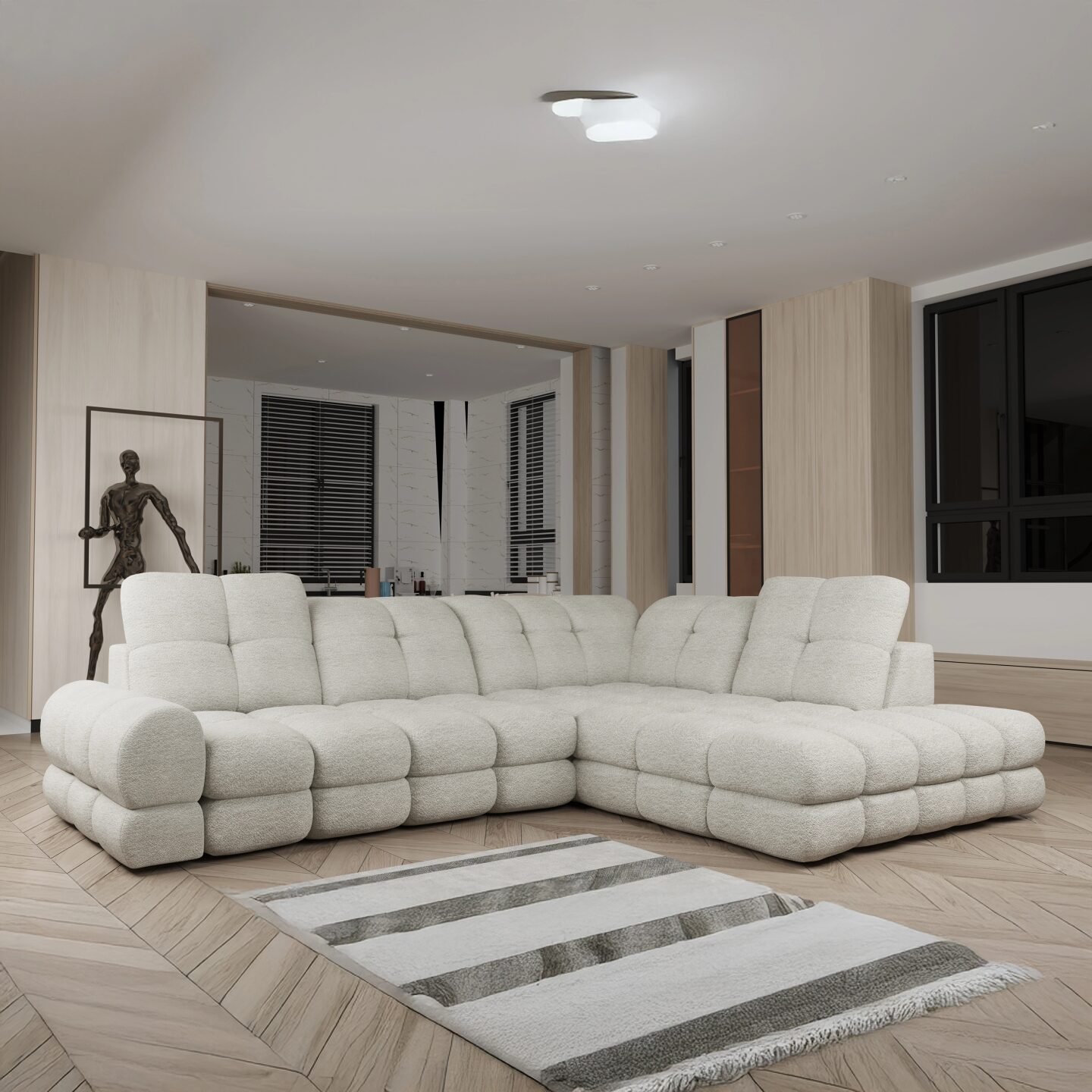 Tollo L WERSAL corner sofa - Aphordite 09 Gr1 - Image 6