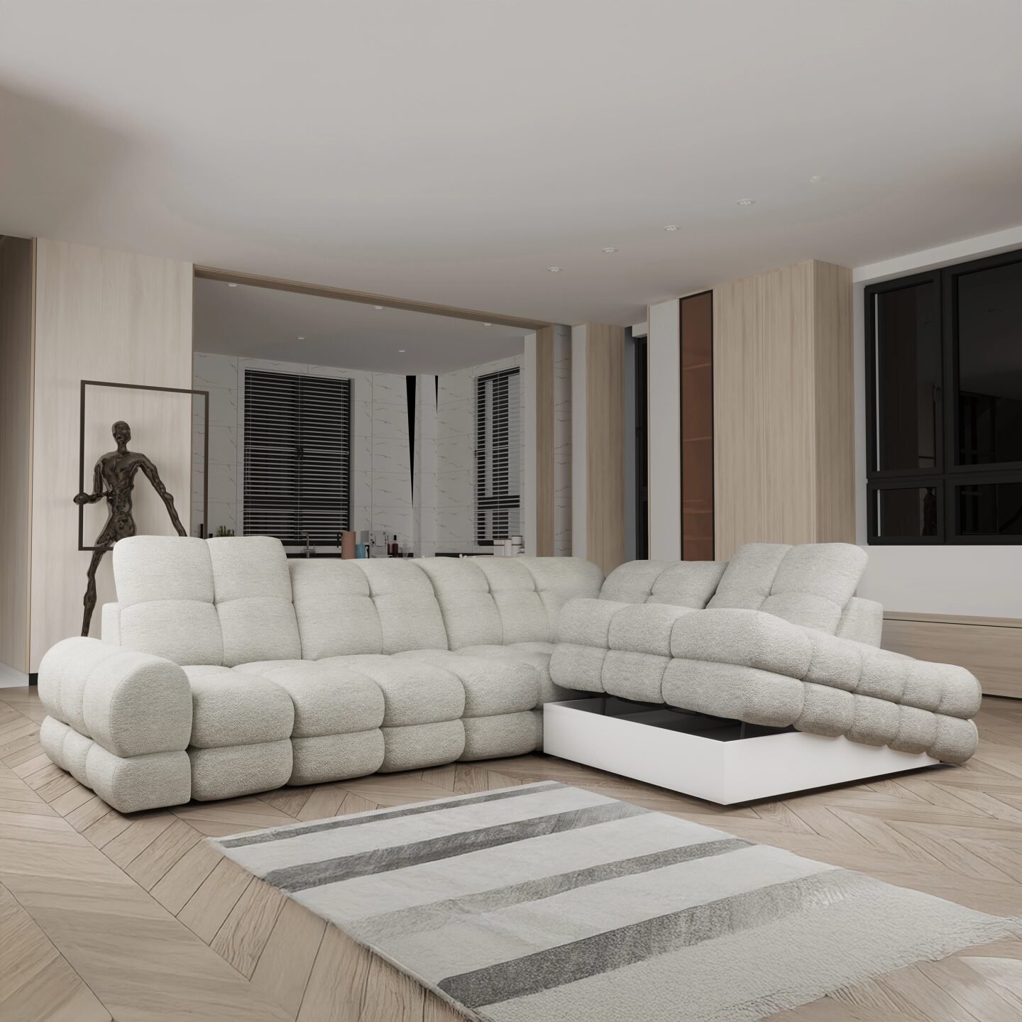 Tollo L WERSAL corner sofa - Aphordite 09 Gr1 - Image 7