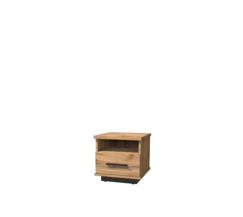 System “LAMELO” LA17 (nightstand 1S) – black