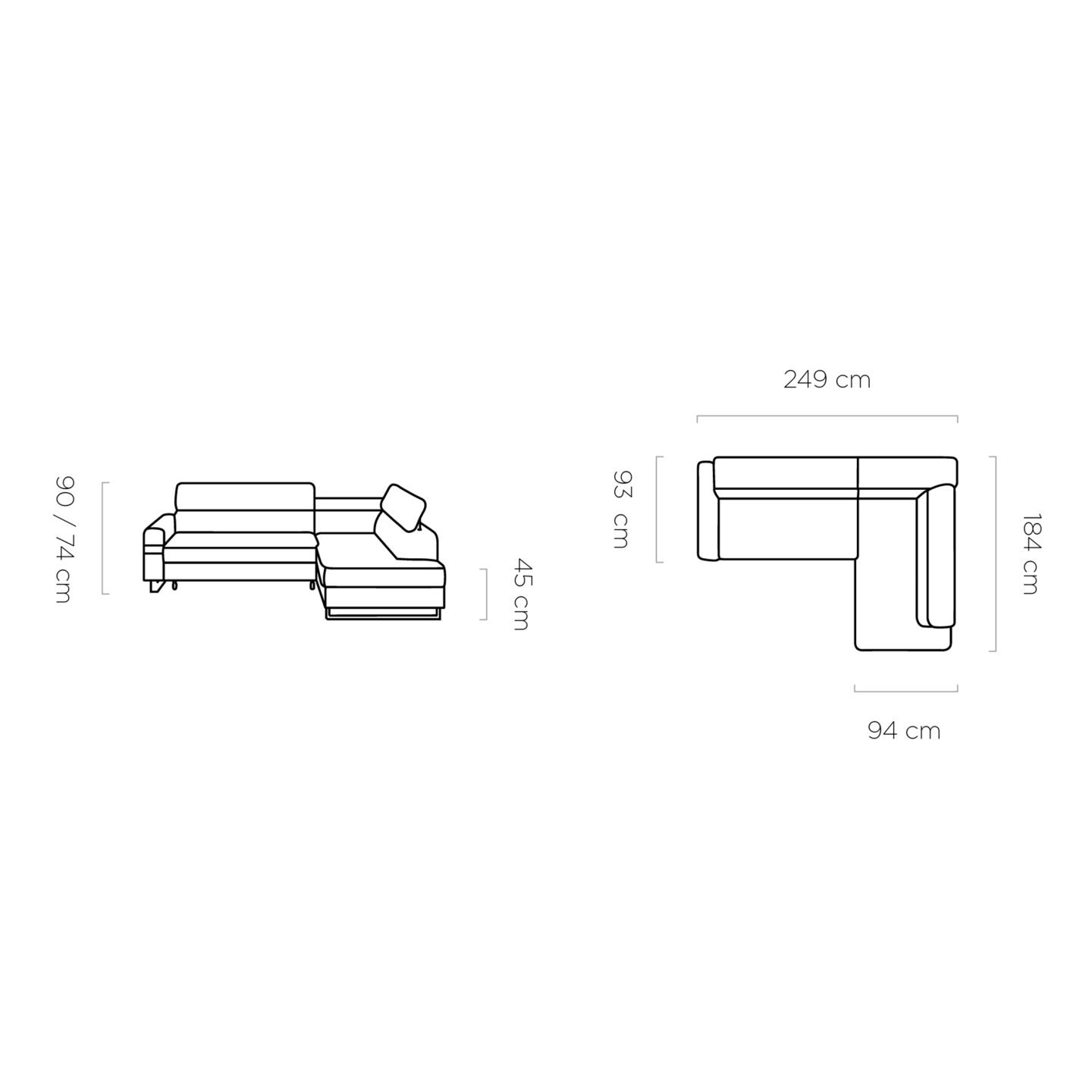 Livio Gr1 corner sofa - Image 5