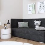 TOMAR III bed with storage box and soft mattress 90x200 cm