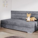 Bed with container and soft mattress FARO II 90x200 cm