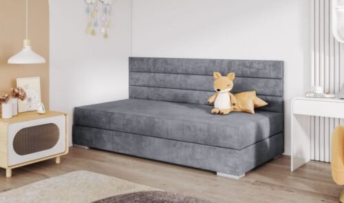 Bed with container and soft mattress FARO II 90×200 cm