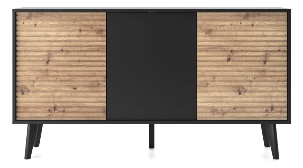 Chest of drawers with grooved fronts and Willow K154 cabinets - Image 2