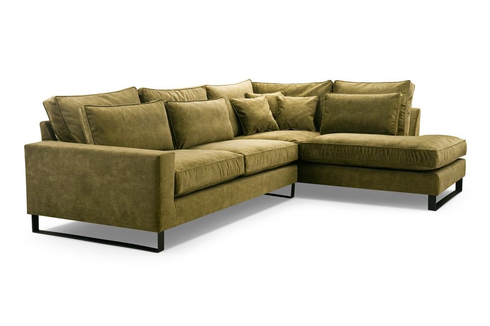 Corblack non-folding corner sofa
