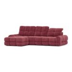 Tollo mini electric corner sofa, stylish, red Gr1