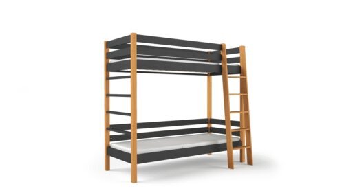 Bed “ZUZA” – natural oak
