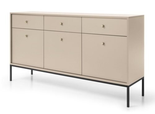 Beige Mono chest of drawers MKSZ154