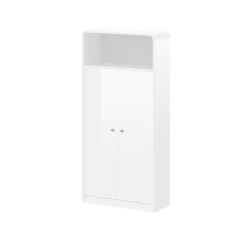 MILANO wardrobe, glossy white