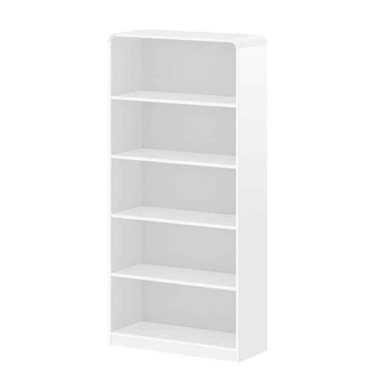 MILANO white glossy shelf
