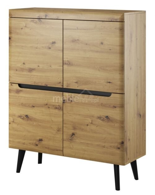 Nordi NK107 chest of drawers – oak imitation